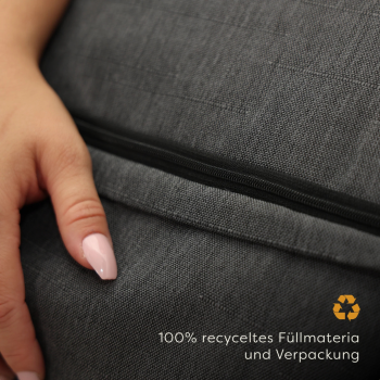 Pleafs Heizkissen Outdoor 45x60cm Carbon, 1 Stk